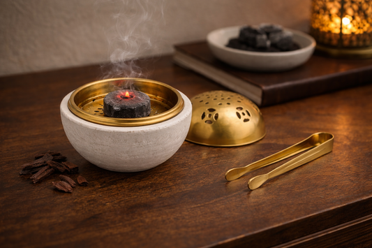 Bakhoor Burner 2-piece Set