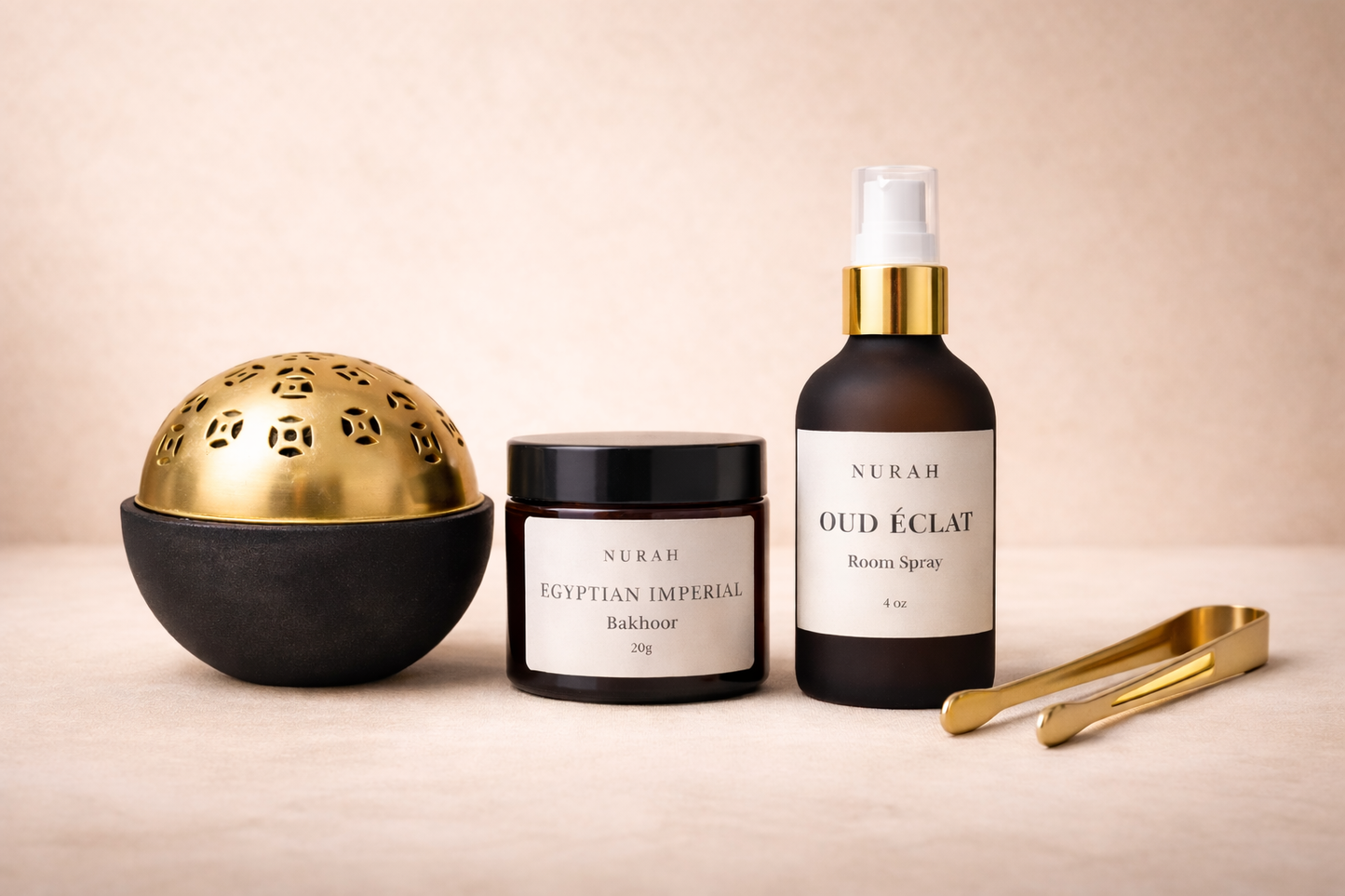 The Nurah Arabian Home Fragrance Set - 4 piece set
